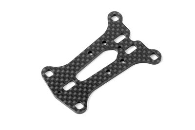 XRAY X1'19 GRAPHITE ARM MOUNT PLATE - WIDE TRACK-WIDTH - 2.5MM - 371065