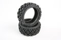 TAMIYA RALLY BLOCK TIRE SET - (1pr) - 50476