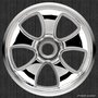 Proline Torque 2.8 (30 Series) Chrome Front Wheels (2) For Jato, Pr2694-01 - 2694-01