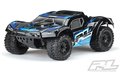 Proline Pre-Cut Monster Fusion Tough-Color (Black) Body for PRO-Fusion SC 4x4, Slash 2wd & Slash 4x4 with 2.8