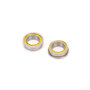 SCHUMACHER BALL BEARING - 1/4X3/8X1/8 FLANGED YELLOW - (PR)