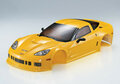 Corvette GT2 Finished Body Yellow (Printed)